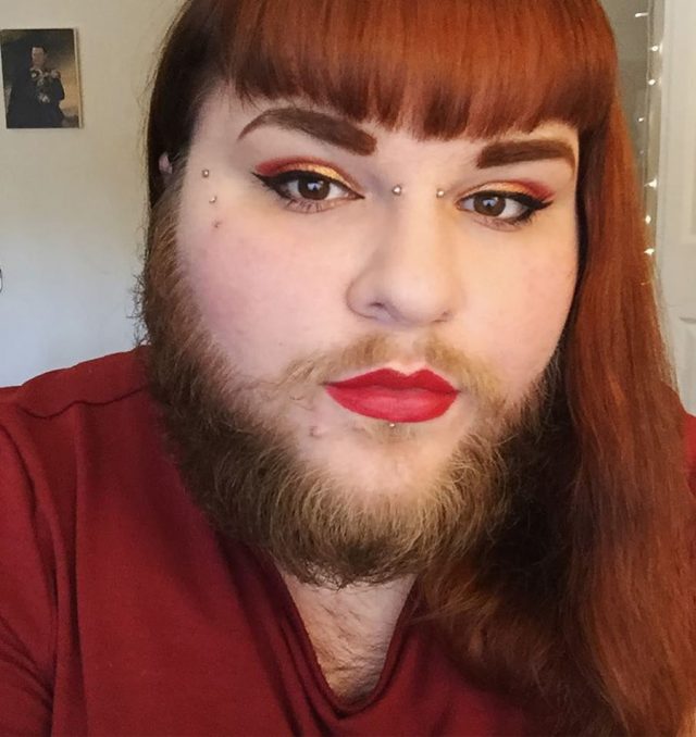 Finding love encouraged this bearded lady to embrace her facial hair