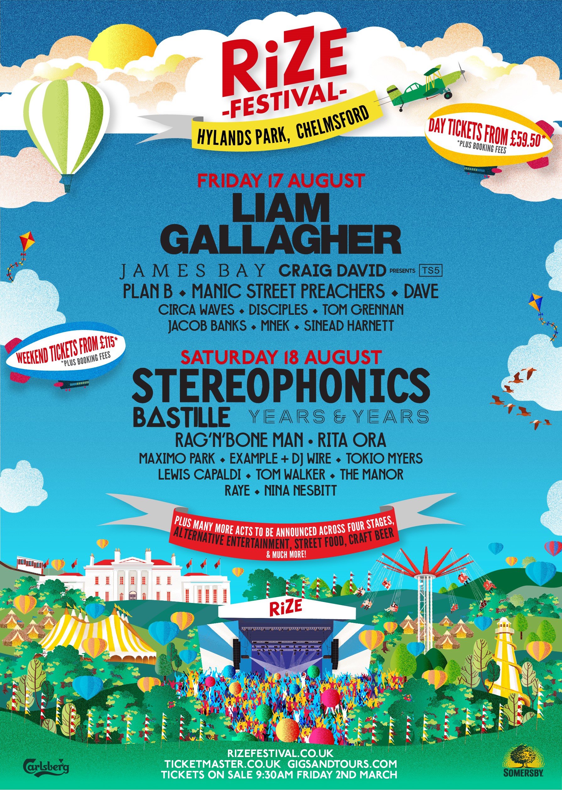 Liam Gallagher and Stereophonics to headline V Festival replacement