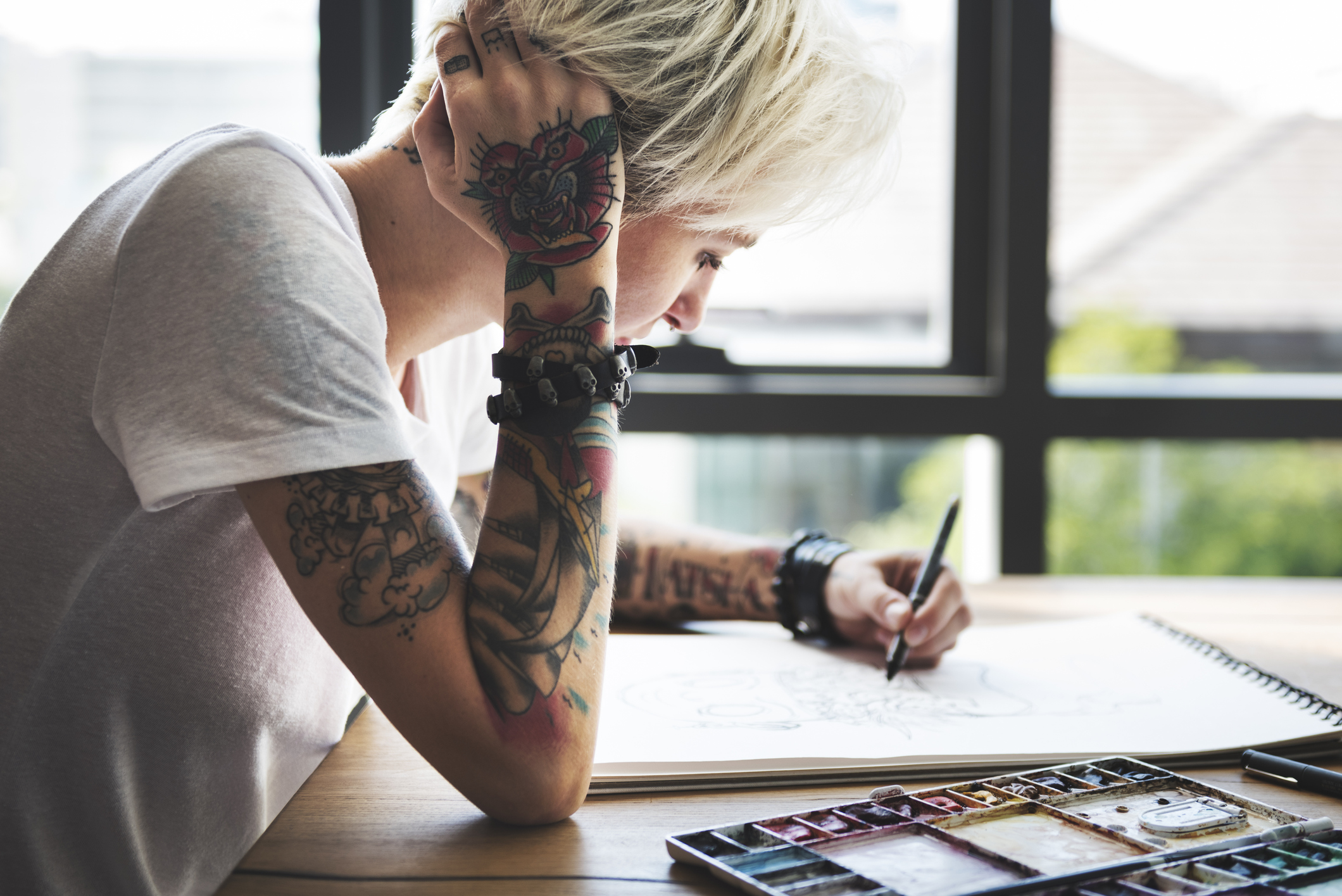 Tattoo woman creative ideas design inspiration concept