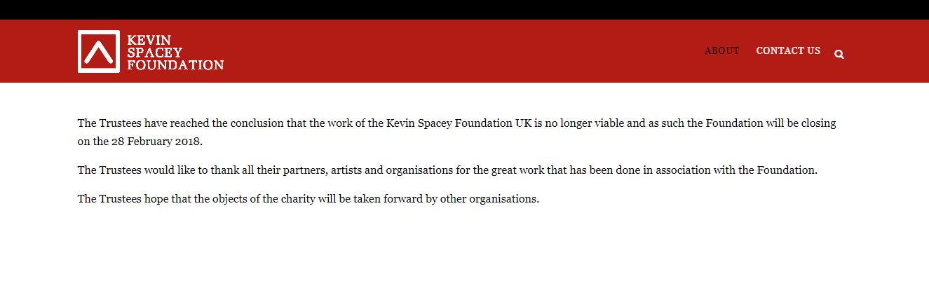 The Kevin Spacey Foundation UK