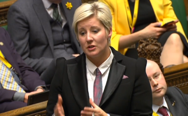 SNP MP Hannah Bardell addresses an adjournment debate in the House of Commons