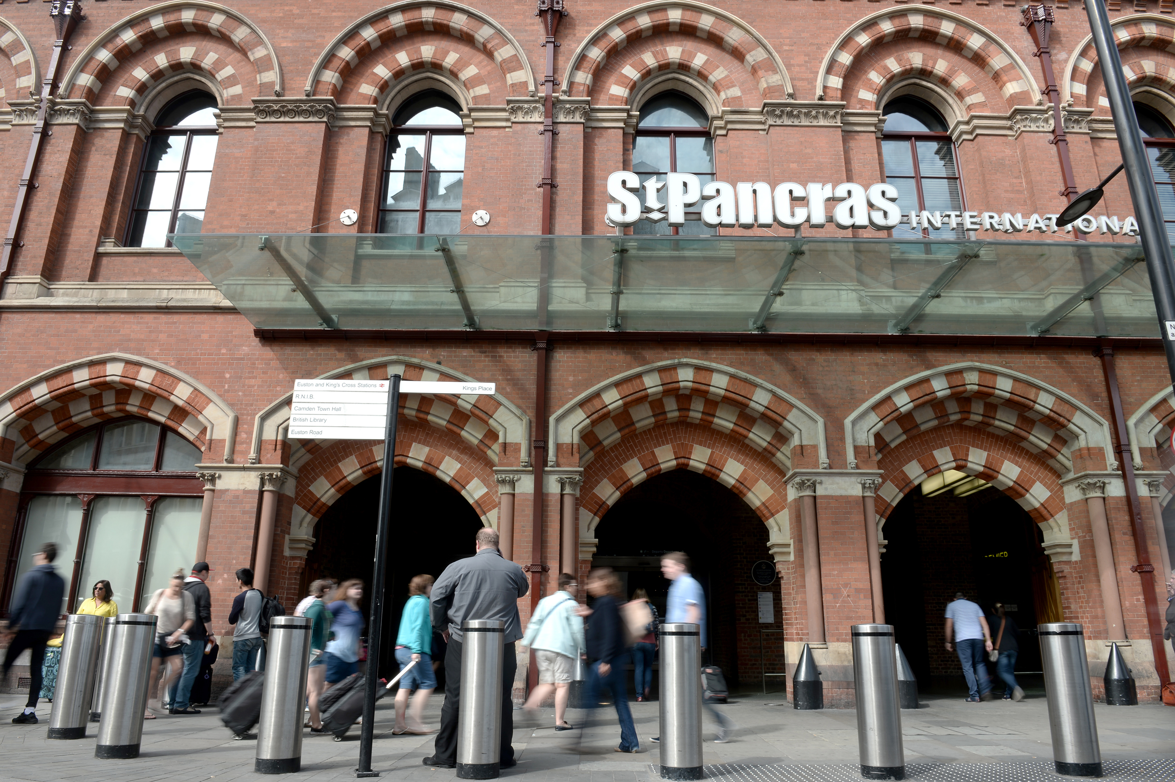 St Pancras International  (Anthony Devlin/PA)