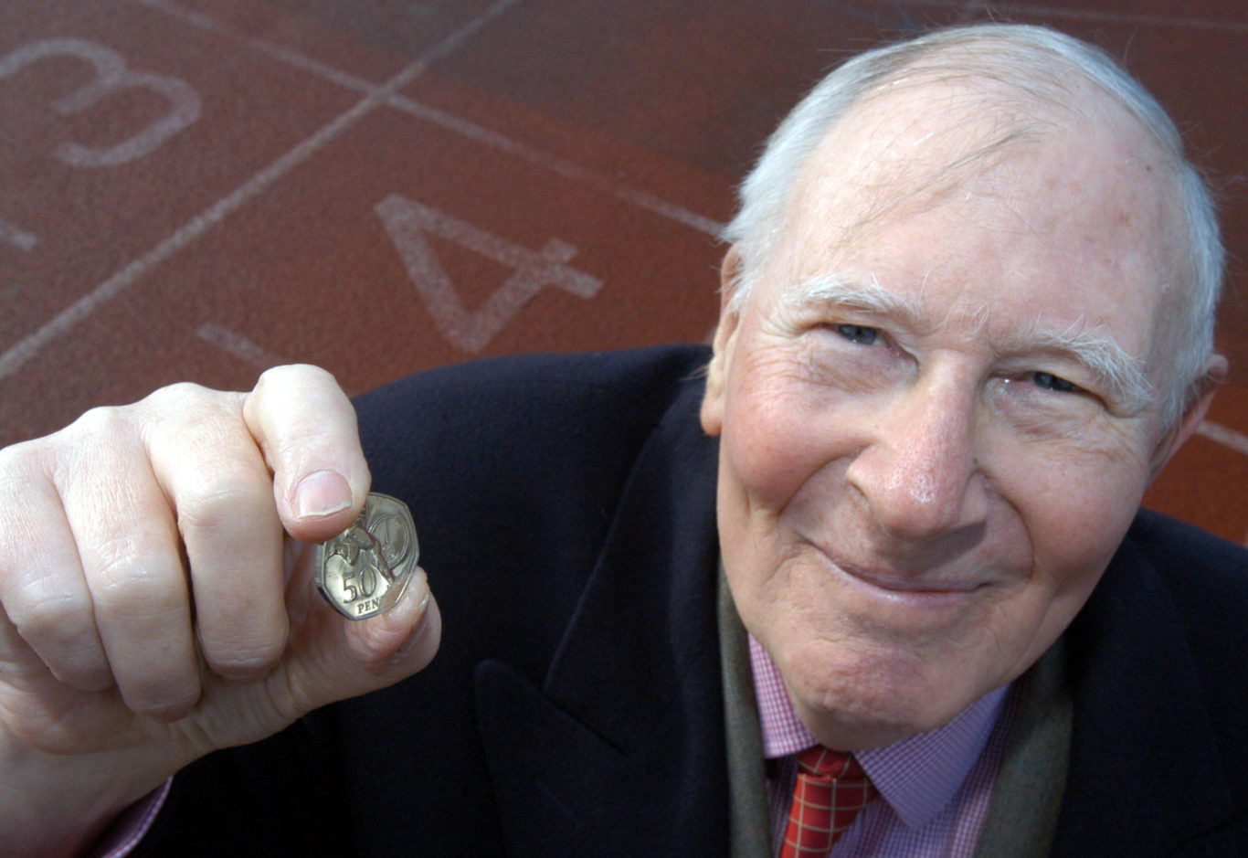 The Royal Mint released a 50p coin to honour Sir Roger's milestone (PA)