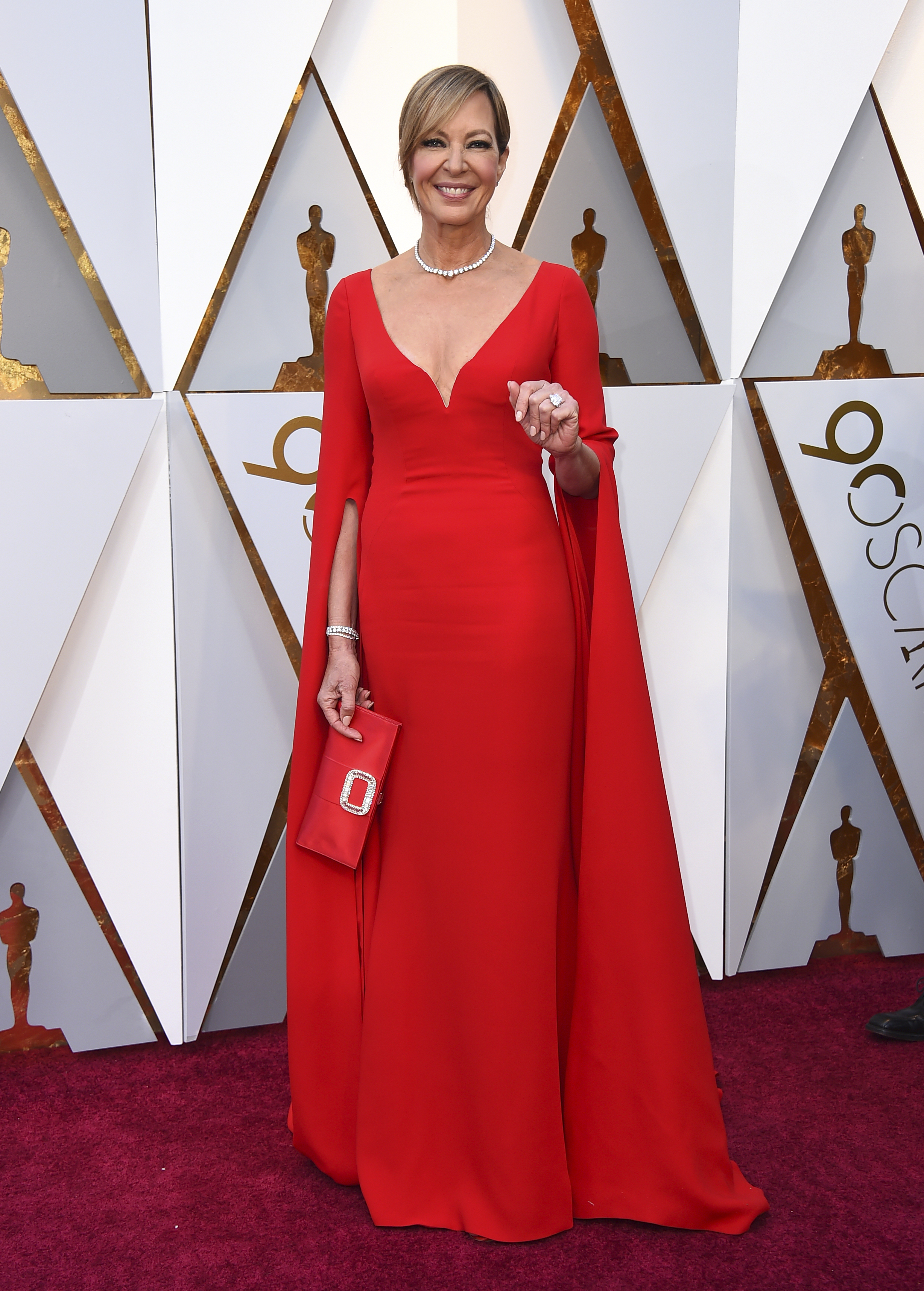 Allison Janney at the Oscars (Jordan Strauss/AP/PA)