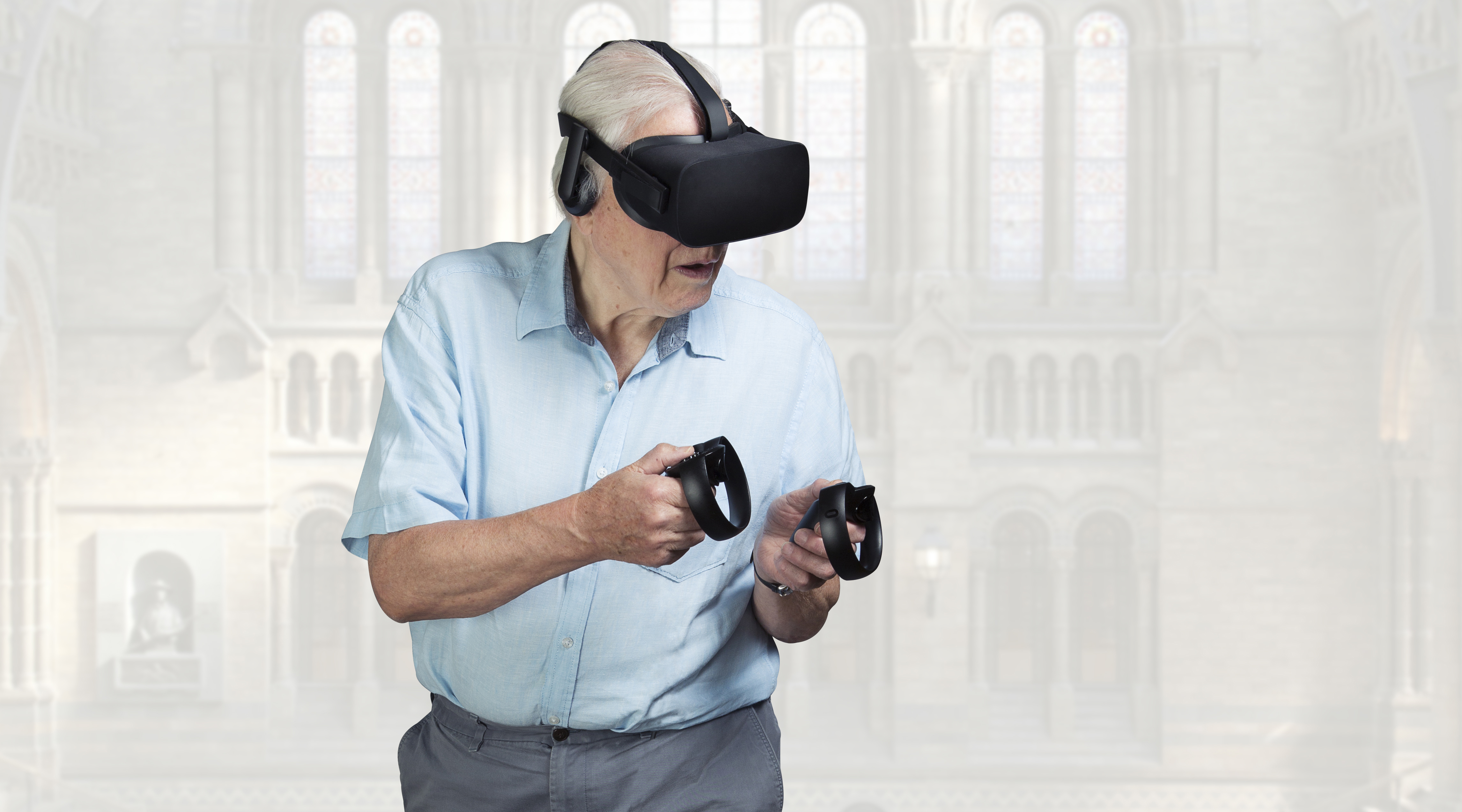 Sir David Attenborough hopes the natural history museum vr app will allow people access that wouldn’t otherwise be available in the real world 