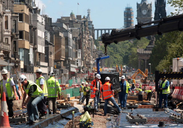 The original tram project was over time and budget (David Cheskin/PA)