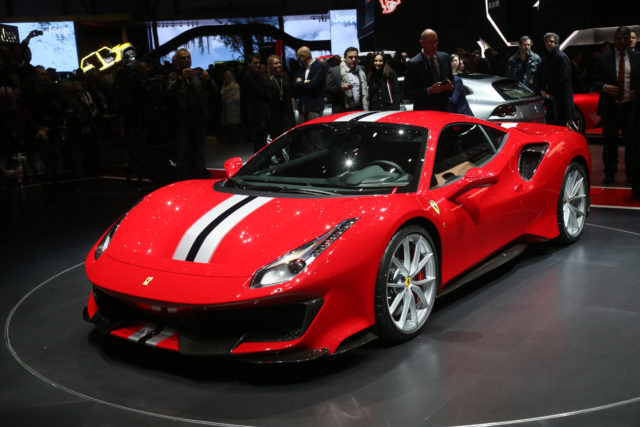 The 488 Pista is a lightweight version of the regular 488