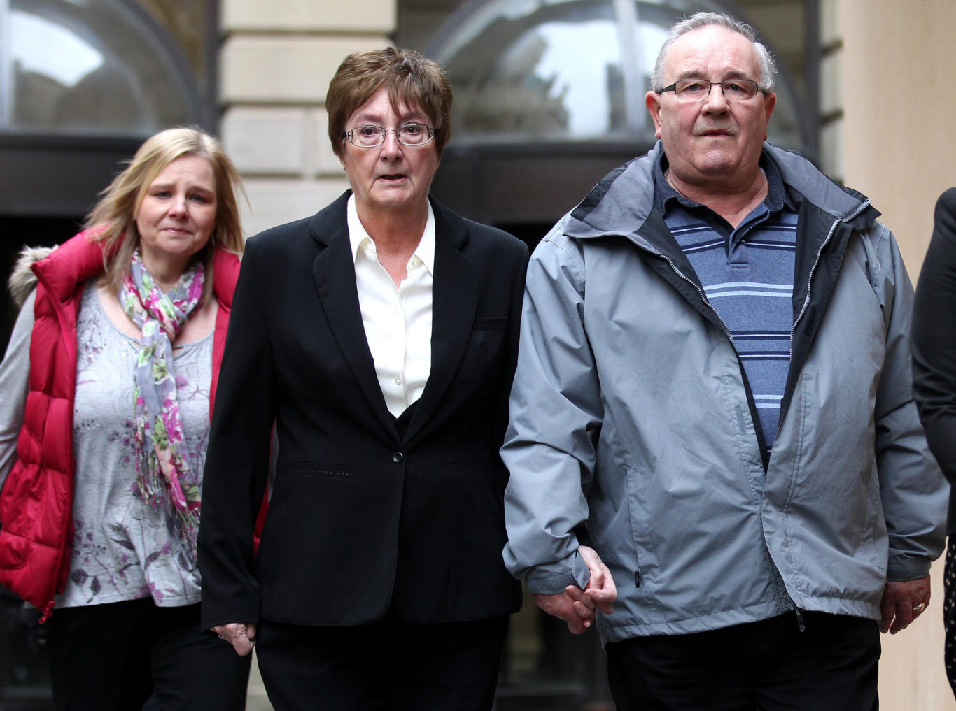 Suzanne's family attending court in 2012 (Andrew Milligan/PA)