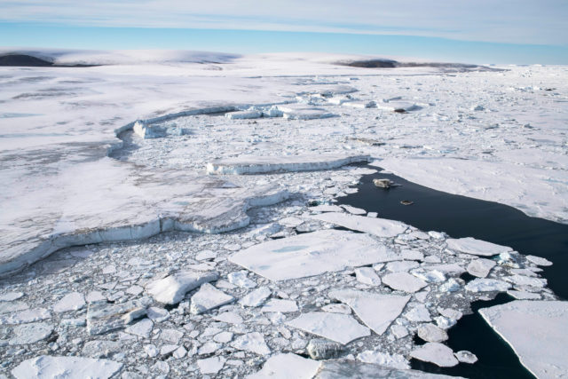 Protection has been proposed for the pristine Weddell Sea (Daniel Beltra/Greenpeace/PA)
