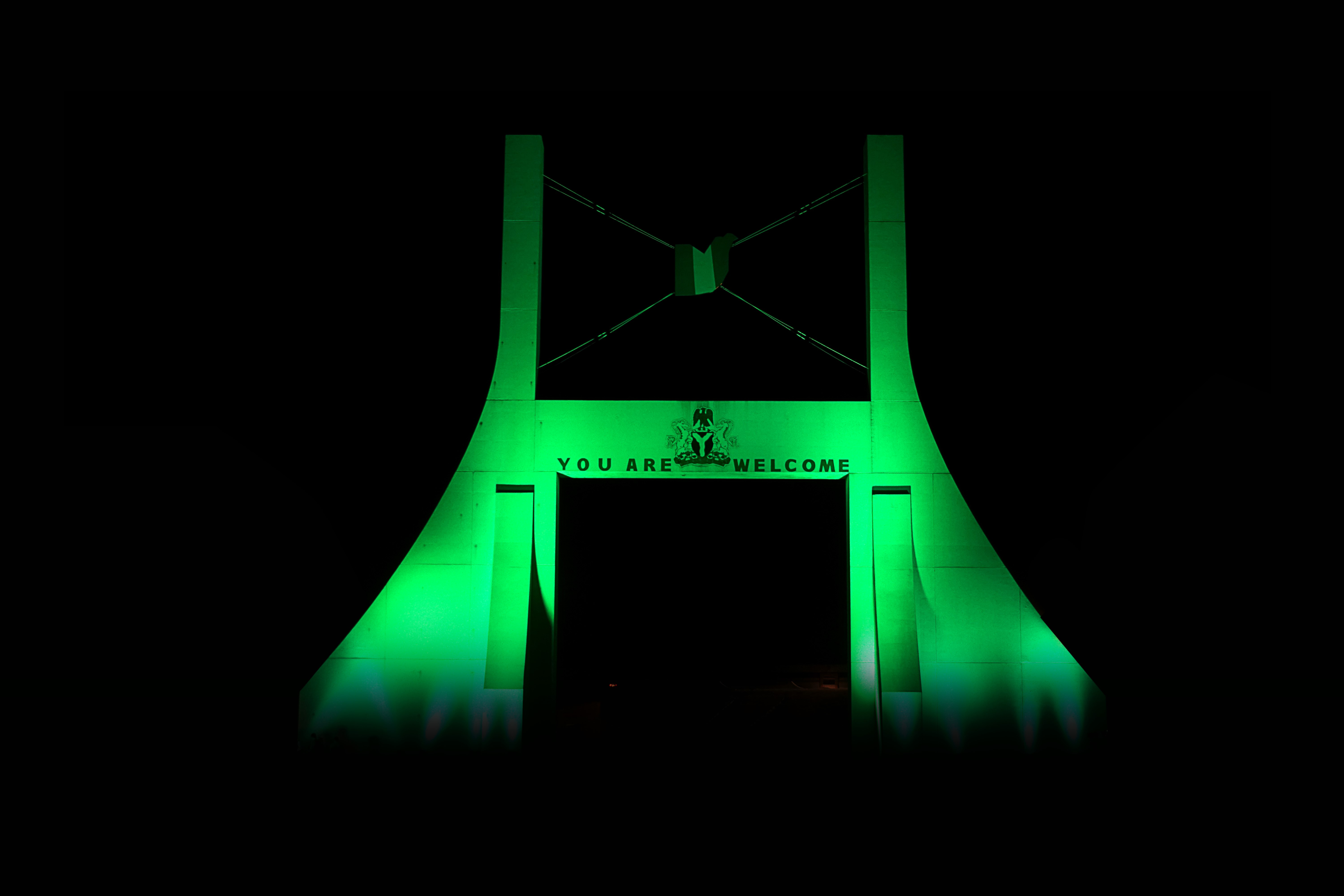 Abuja City Gate in Nigeria (Tourism Ireland/PA)