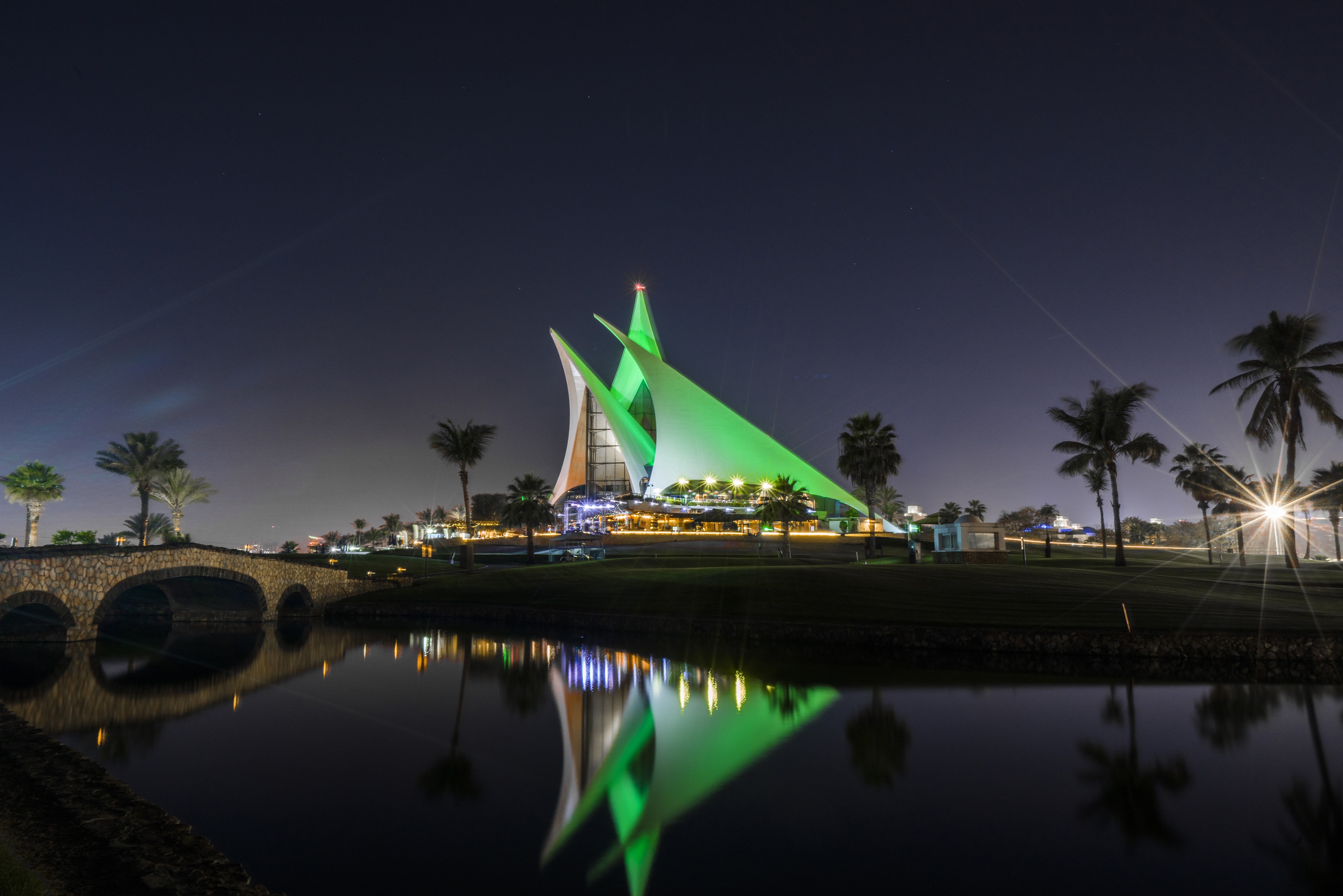 The Dubai Creek Golf & Yacht Club (Tourism Ireland/PA)