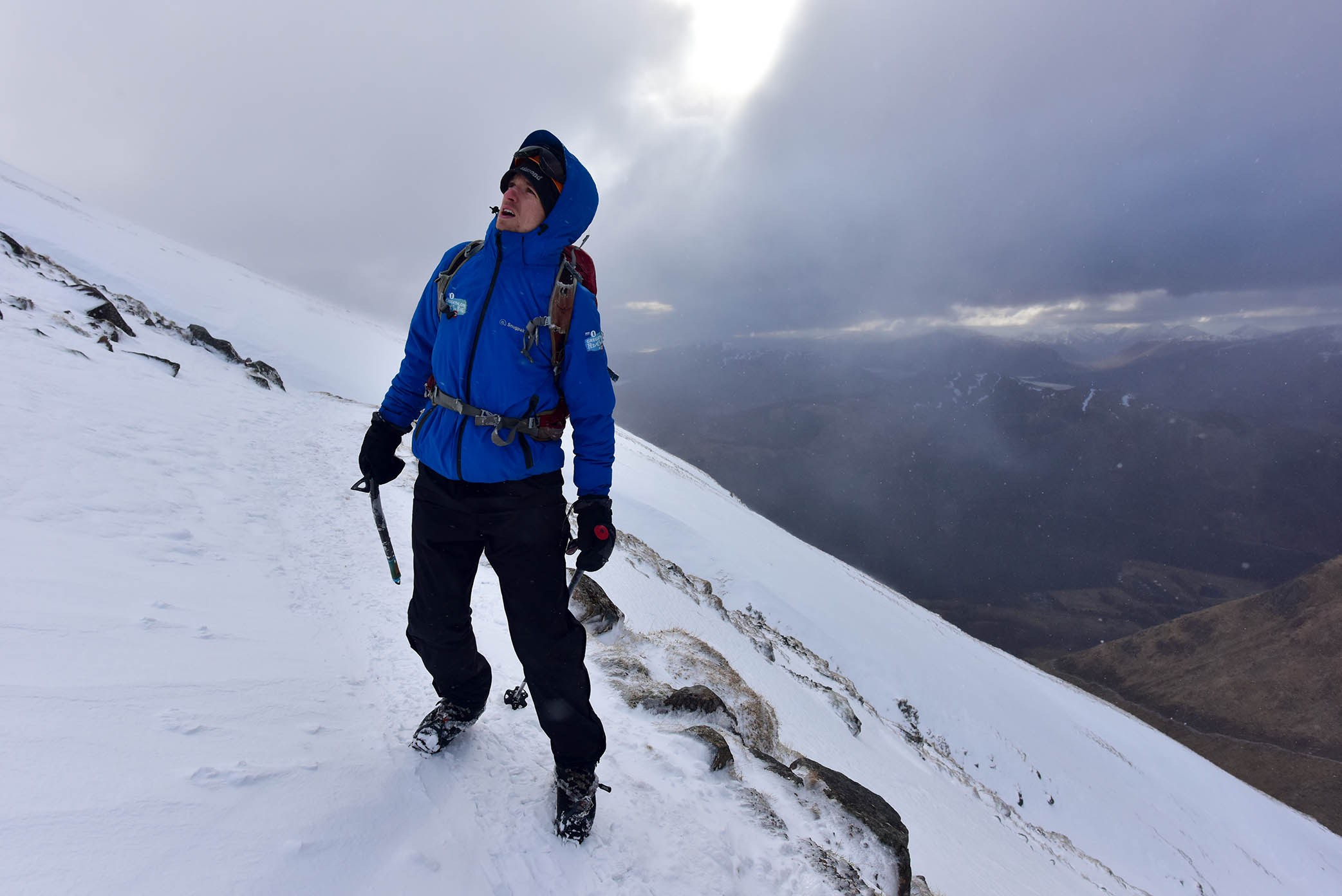 Greg James climbs Ben Nevis (Comic Sans)