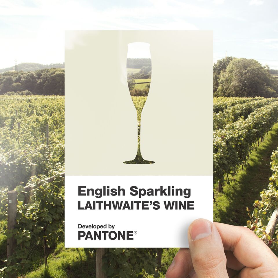 The English Sparkling paint shade. (Laithwaite’s Wine/PA)