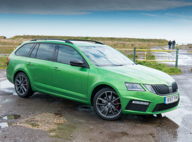 The Octavia vRS remains effortlessly practical, despite its performance