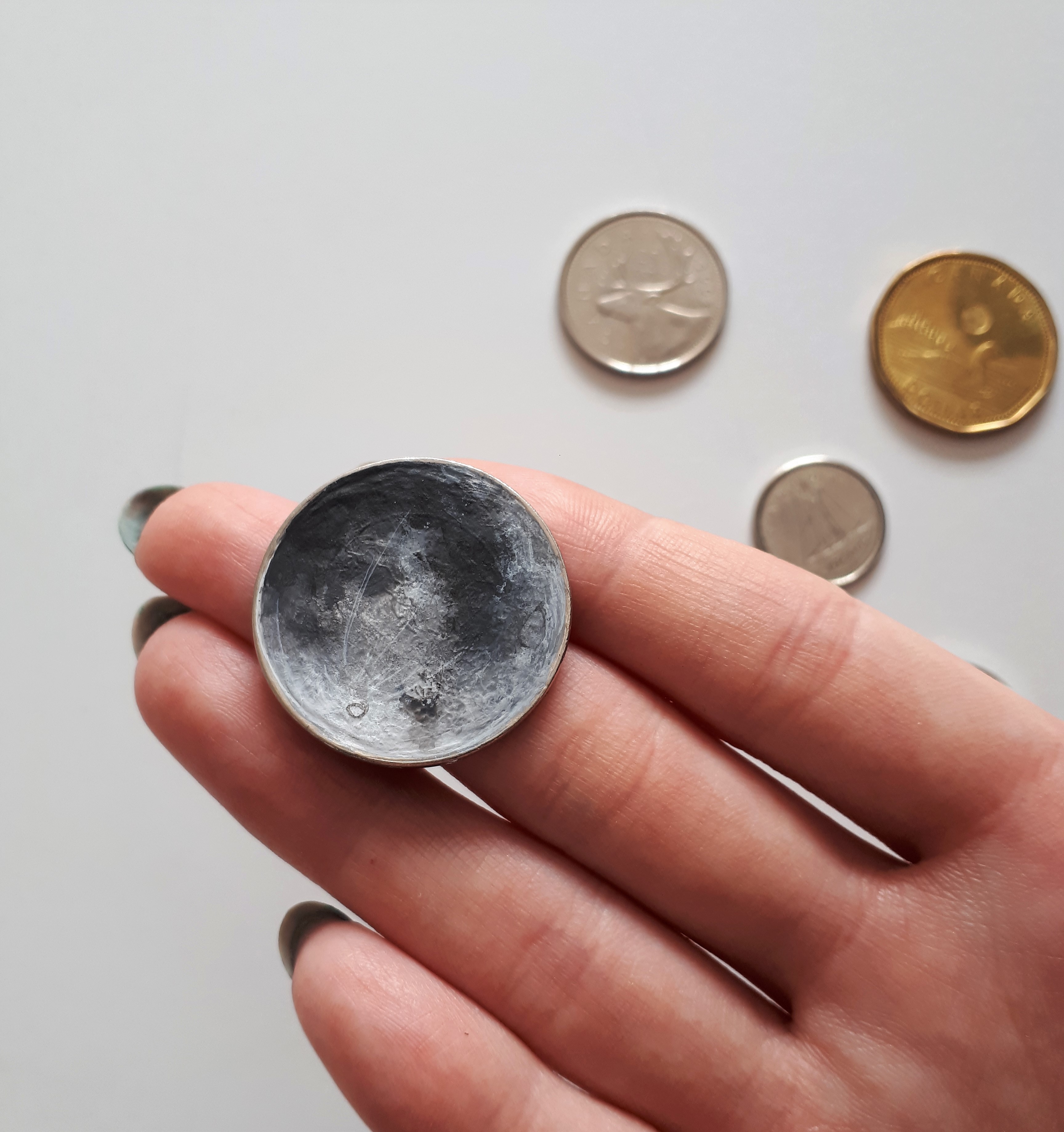 Margie Lucier's moon coin