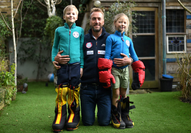 Ben Fogle and family 