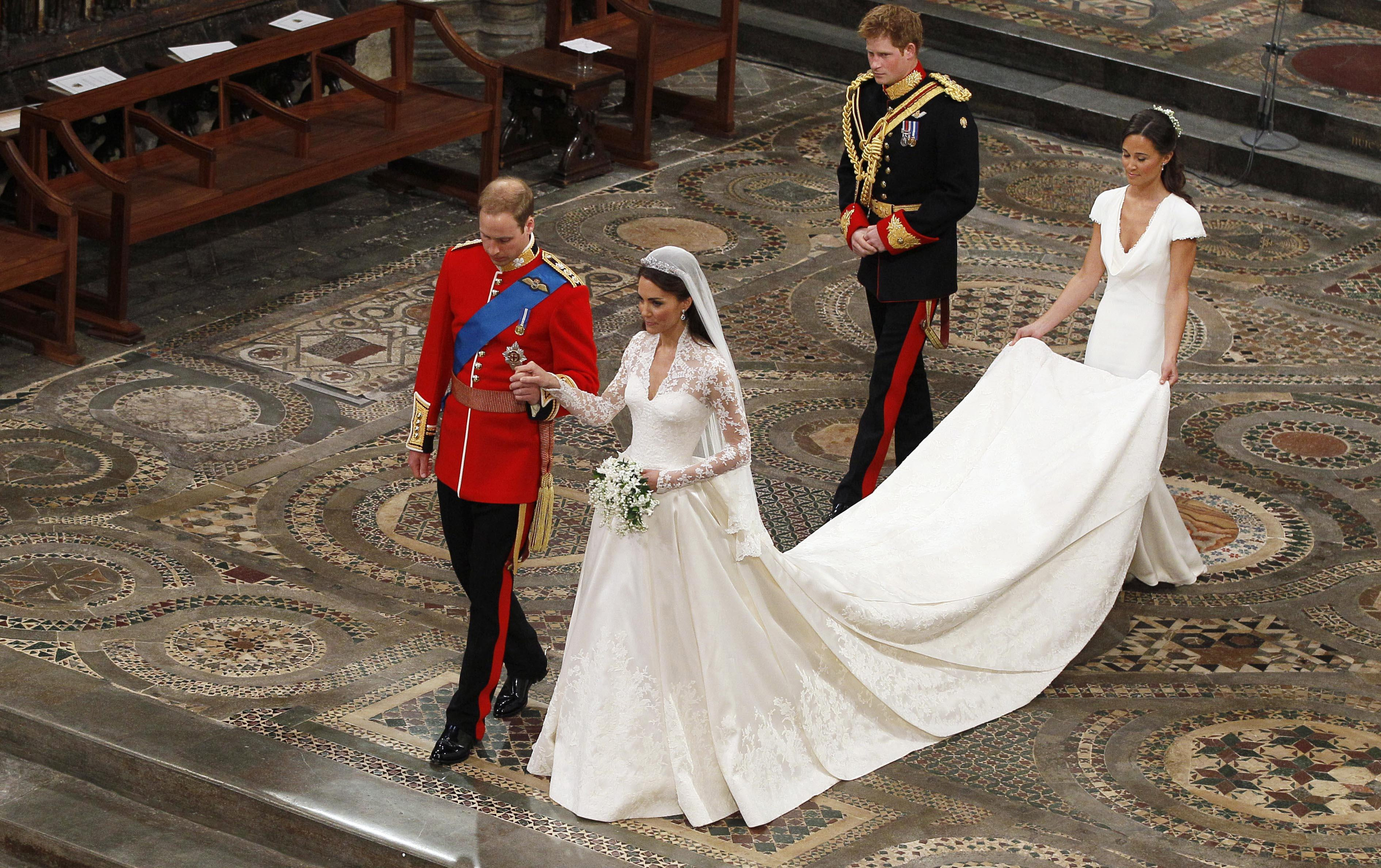 Prince William and Kate Middleton get married