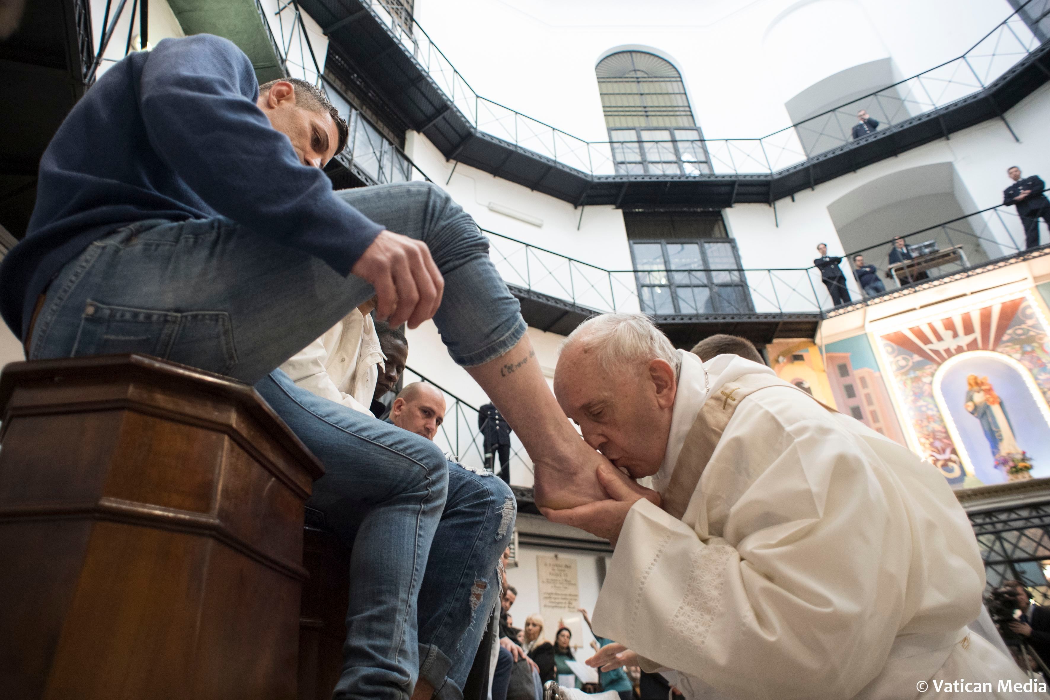 Pope Francis (Vatican Media via AP)