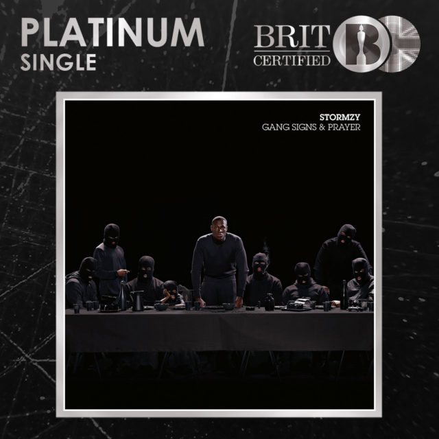 Stormzy will be among the first artists to be recognised with the newly rebranded Platinum, Gold and Silver certifications awarded to musicians for sales and streaming landmarks for their singles and albums.