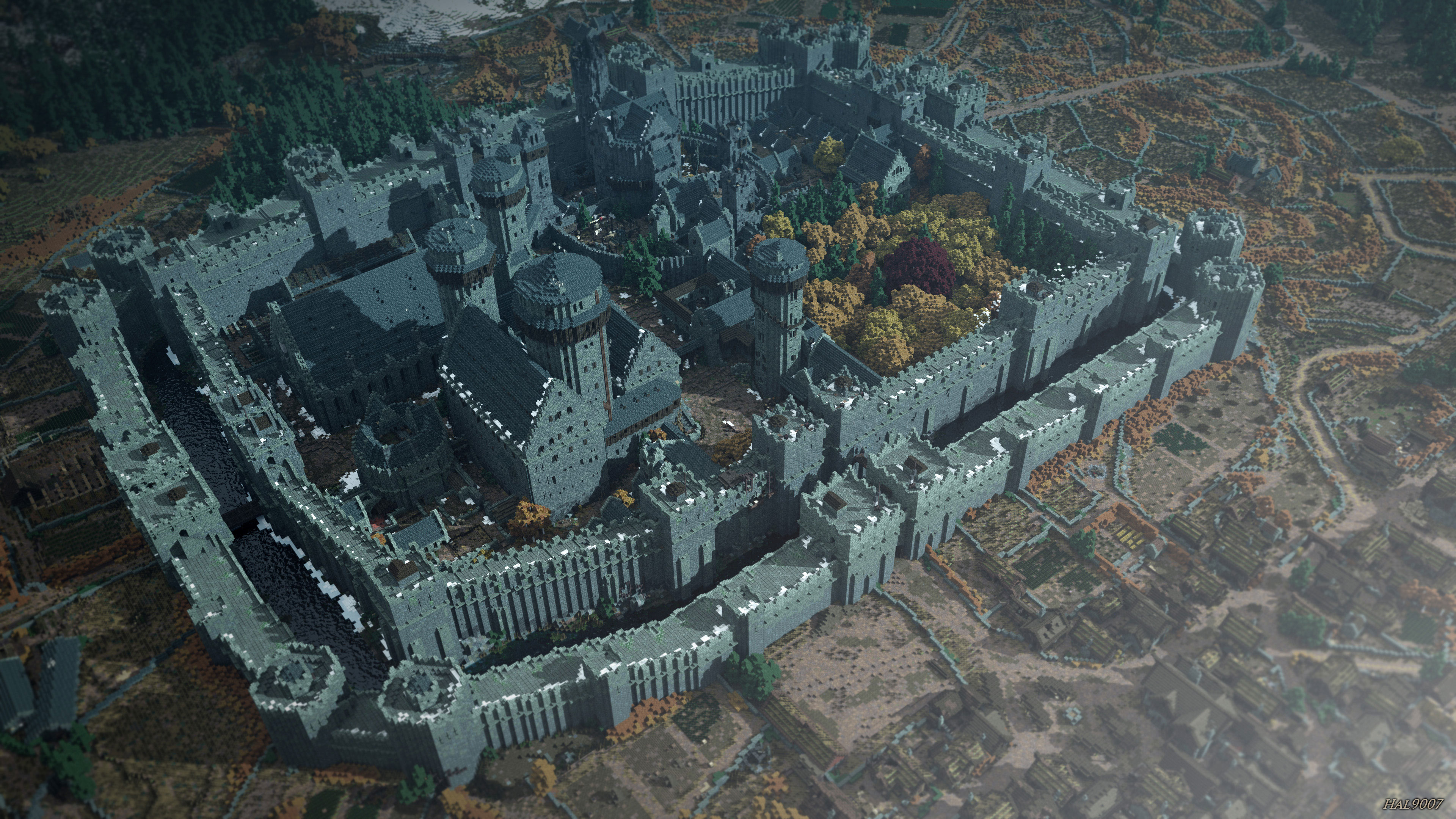 Winterfell, Westeroscraft (Minecraft) 