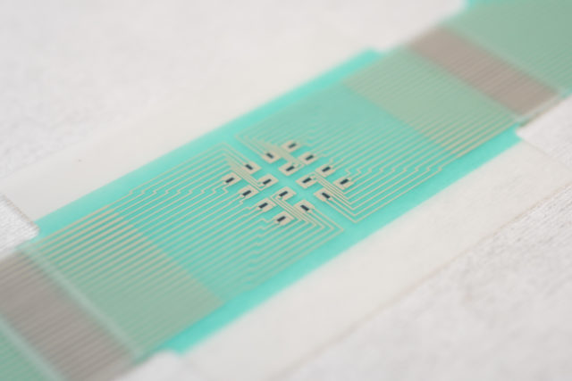 The patch, developed by University of Bath scientists, has been tested on pig skin and human volunteers (University of Bath/PA)
