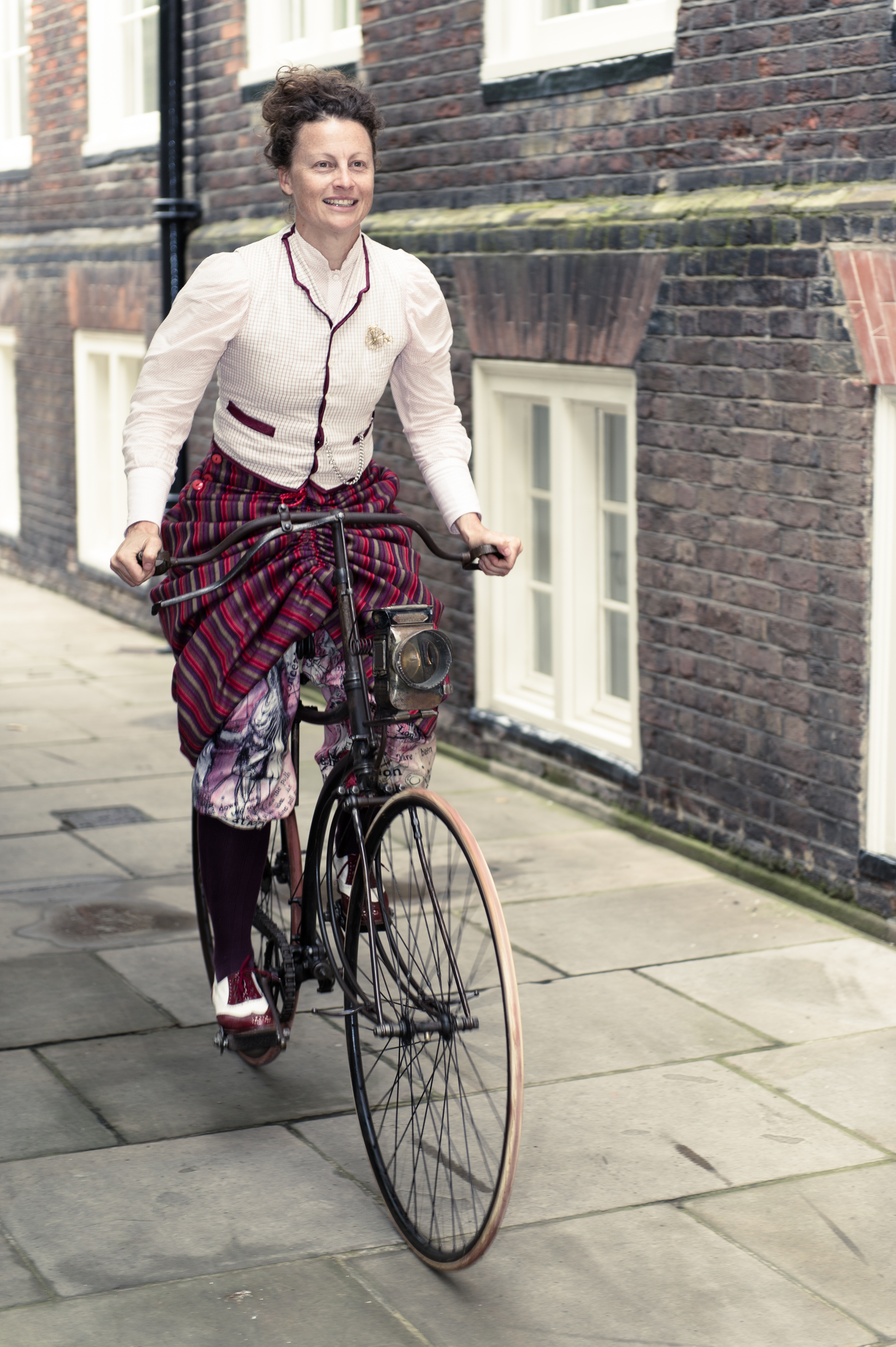 The Bygrave skirt in action (Charlotte Barnes/PA)