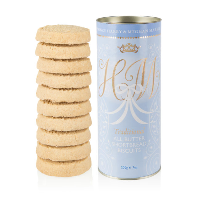 Shortbread biscuits commemorating the royal wedding (Royal Collection Trust/ Her Majesty Queen Elizabeth II 2018/PA)