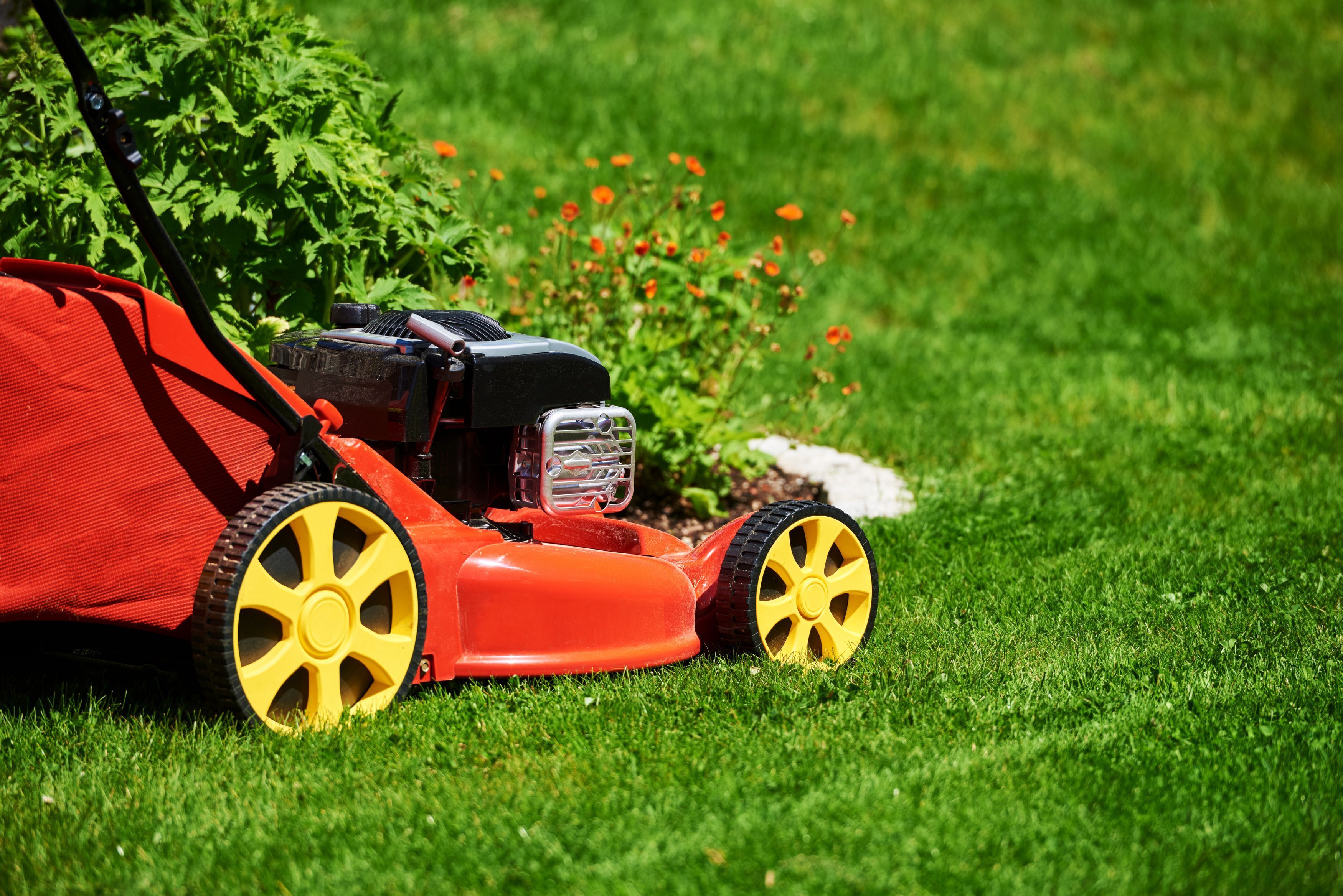 Sweat it out mowing the lawn (Thinkstock/PA)