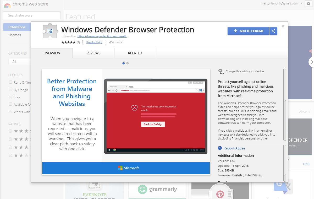 free antivirus download for google chrome