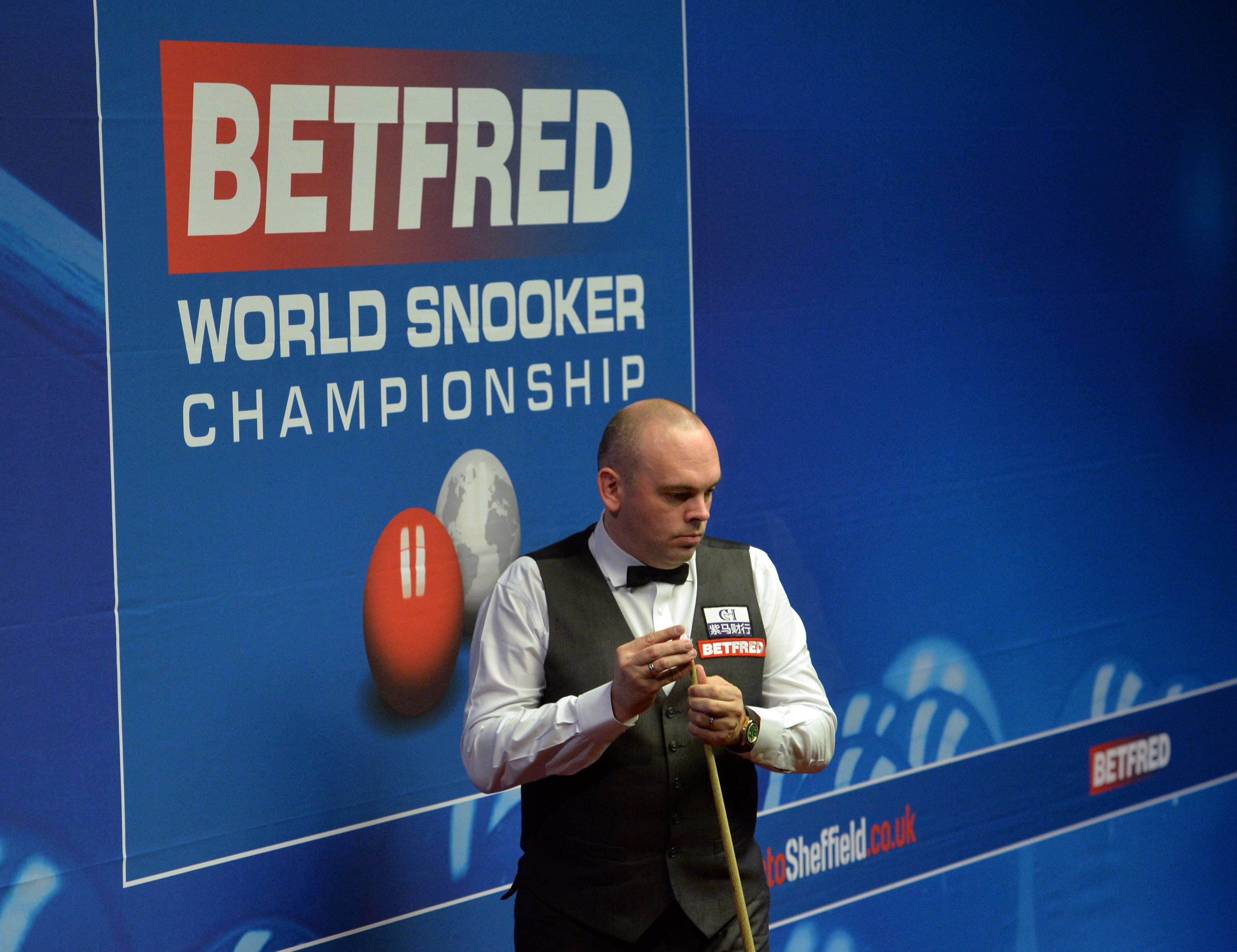 Snooker player Stuart Bingham