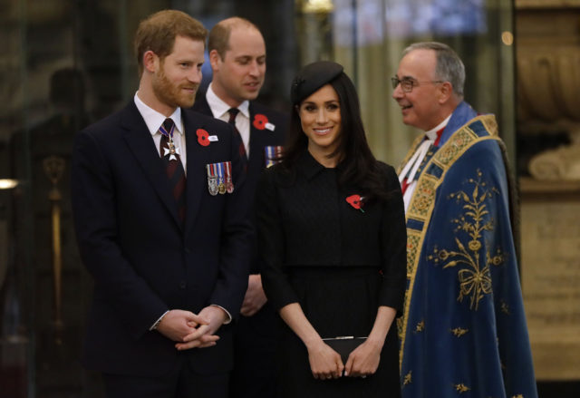Harry, William and Meghan