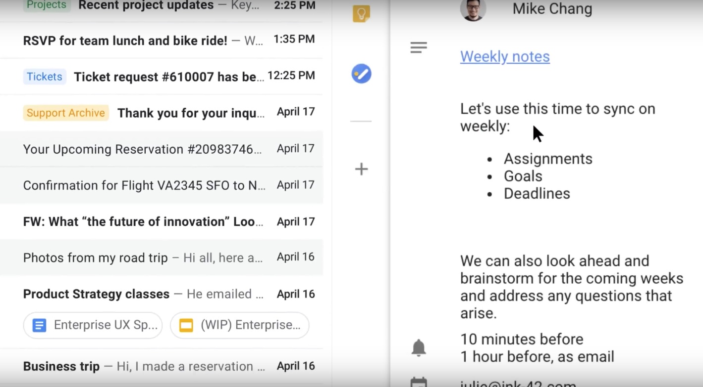 Gmail has just unveiled loads of new features