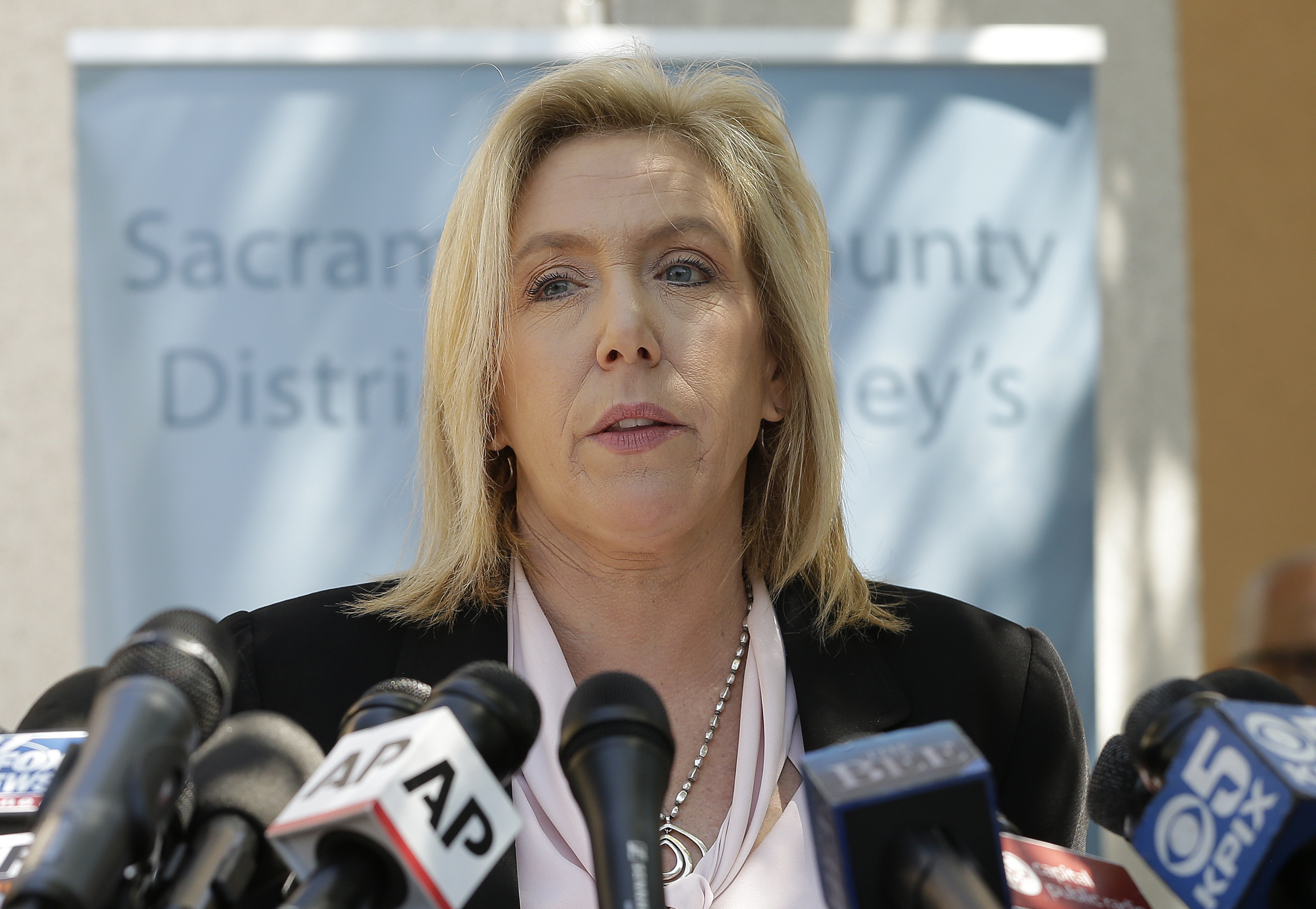 Sacramento County District Attorney Anne Marie Schubert said DeAngelo had not been on police radars until last week (AP Photo/Rich Pedroncelli)