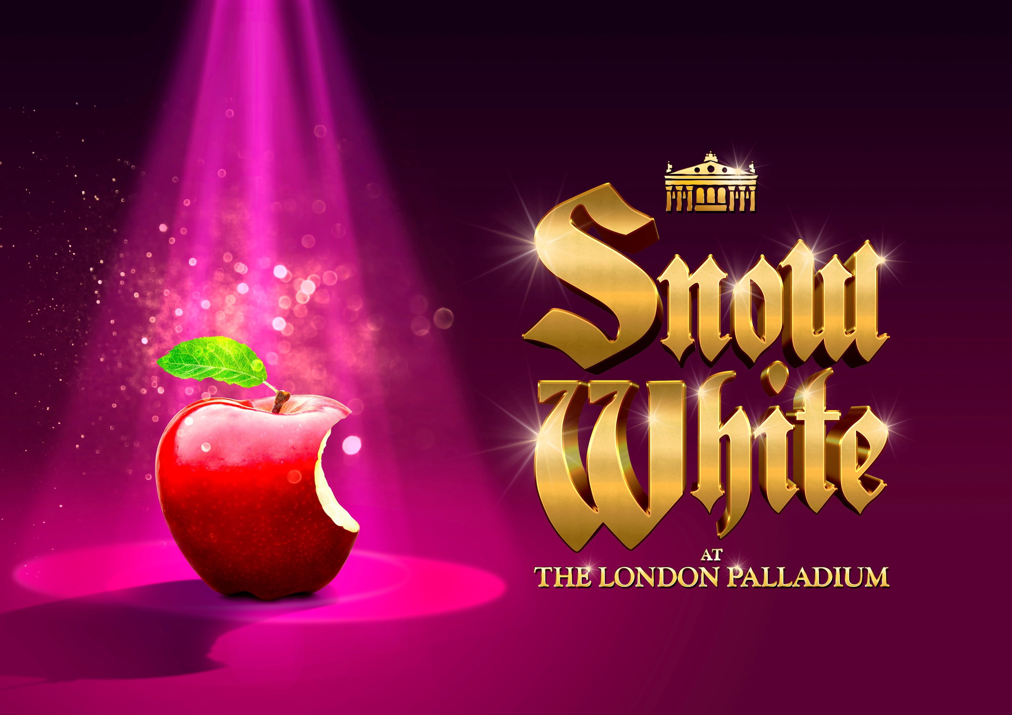 Artwork for the show (Snow White at the London Palladium)