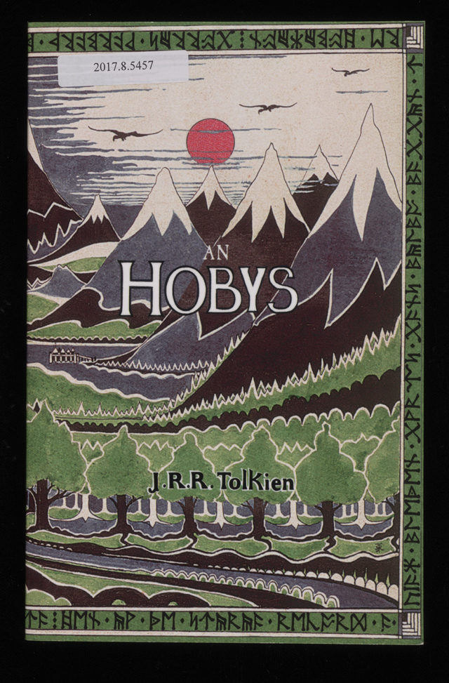 A Cornish translation of The Hobbit in Cambridge University Library's Tower Collection. (Cambridge University/ PA)