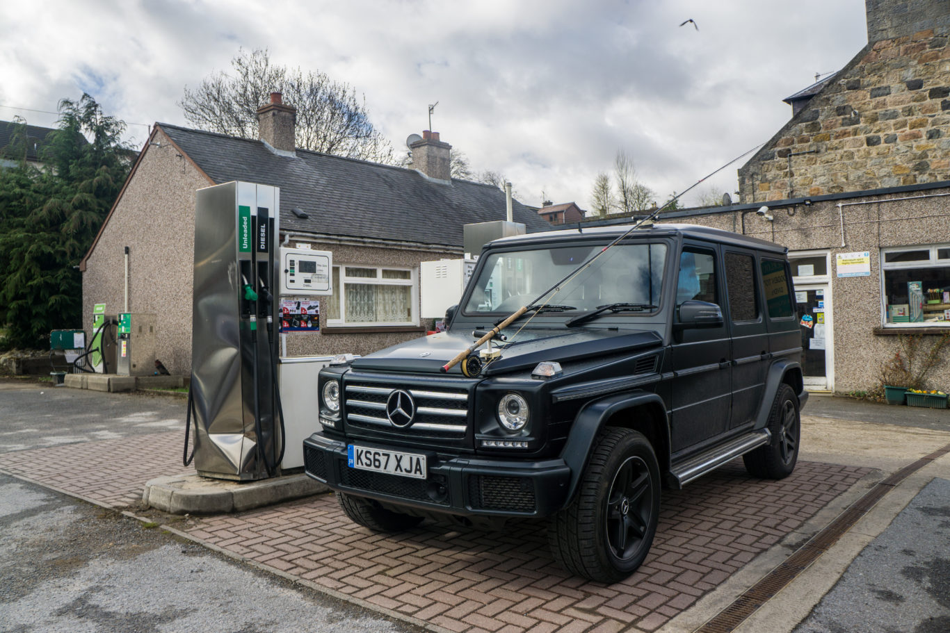 Fuel stops were frequent in the G-Class