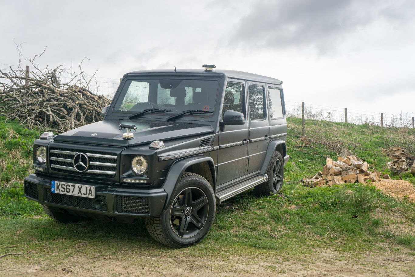 The G-Class drew a lot of attention wherever it went