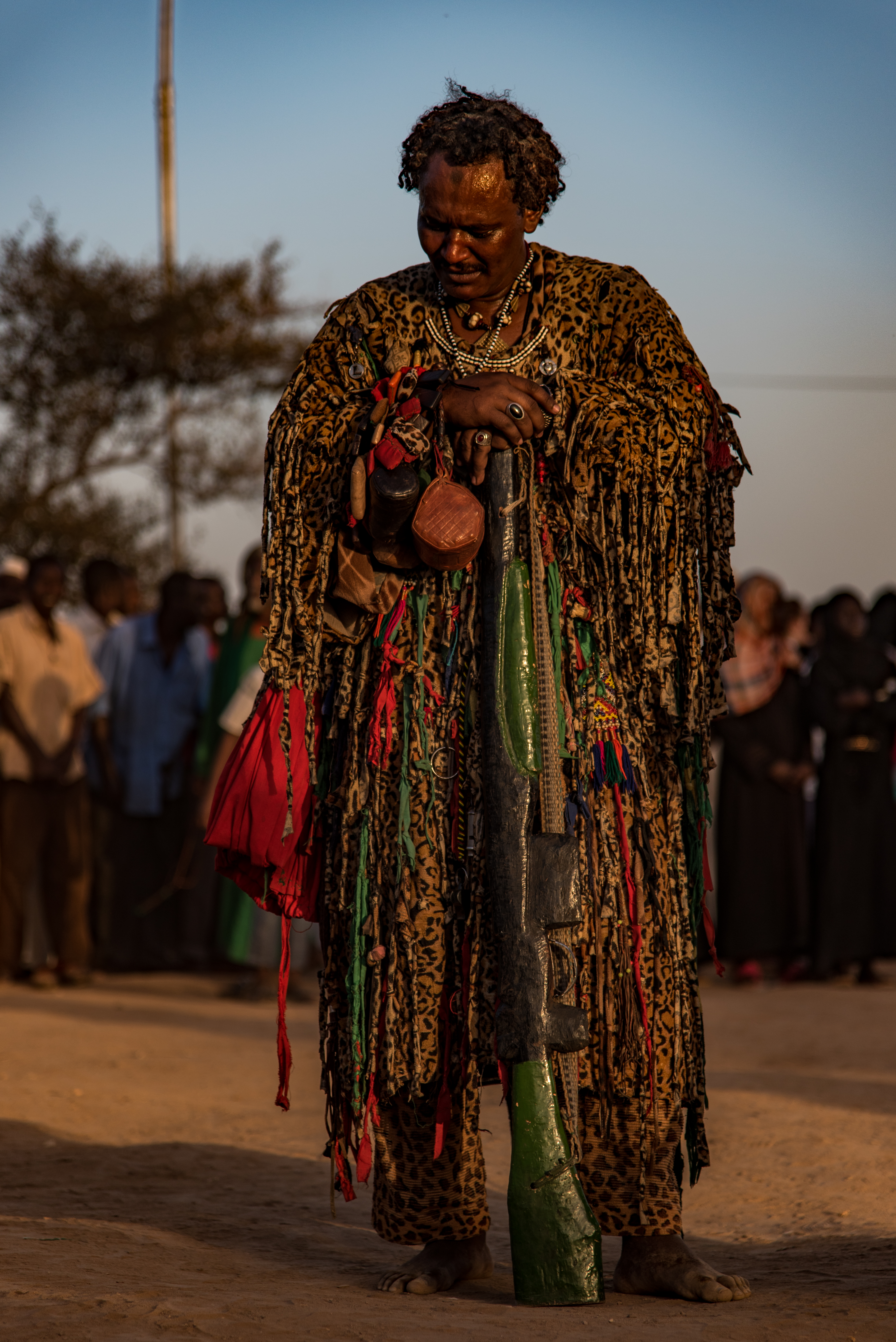 A Sufi dancer is overcome with emotion (Sarah Marshall/PA)