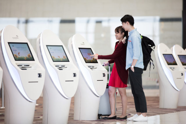 FAST system at Changi Airport Terminal 4.