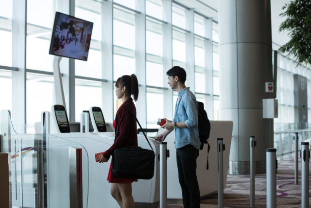 FAST system at Changi Airport Terminal 4.