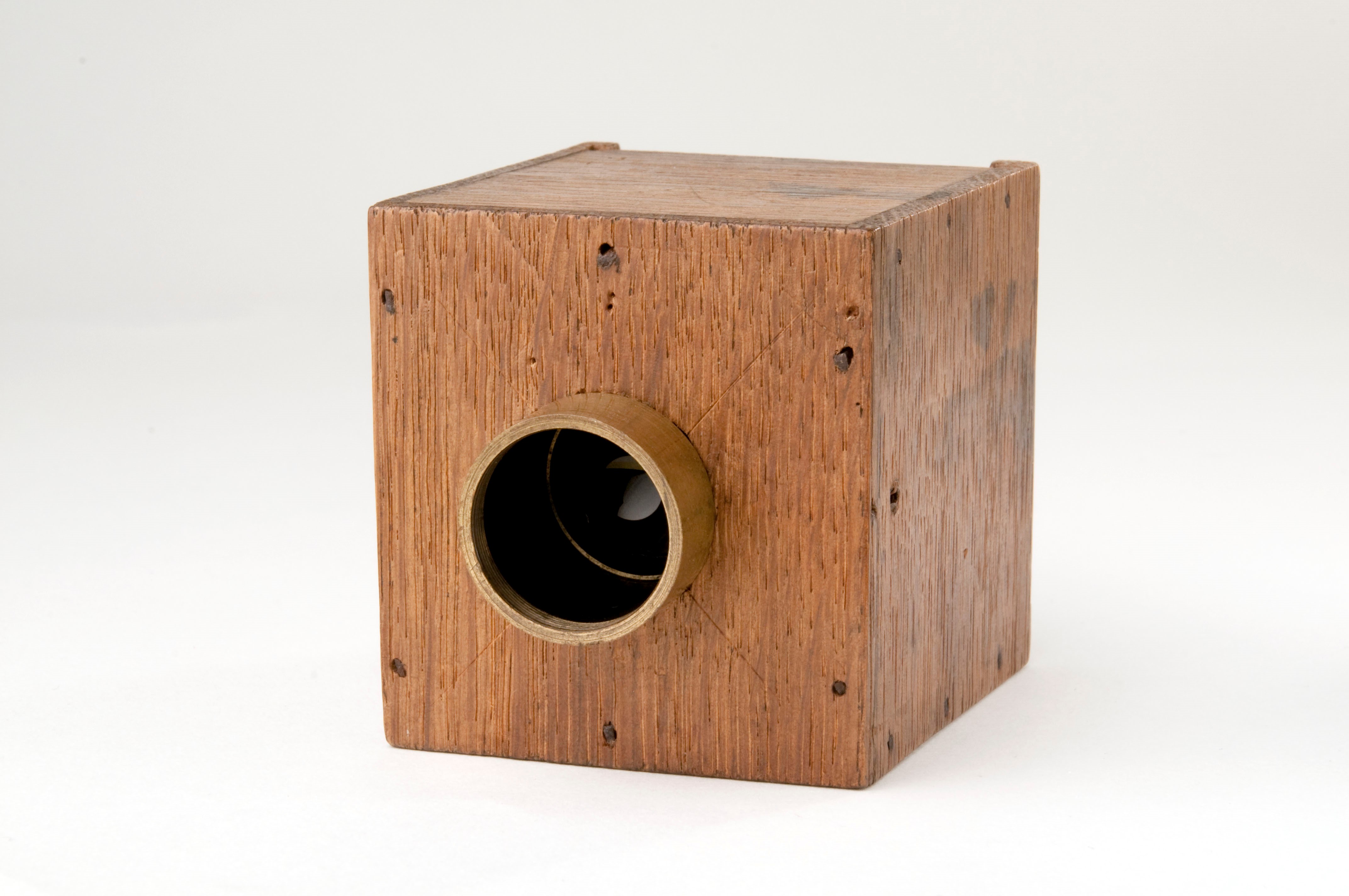 William Henry Fox Talbot's mousetrap camera (The RPS Collection at the V&A)
