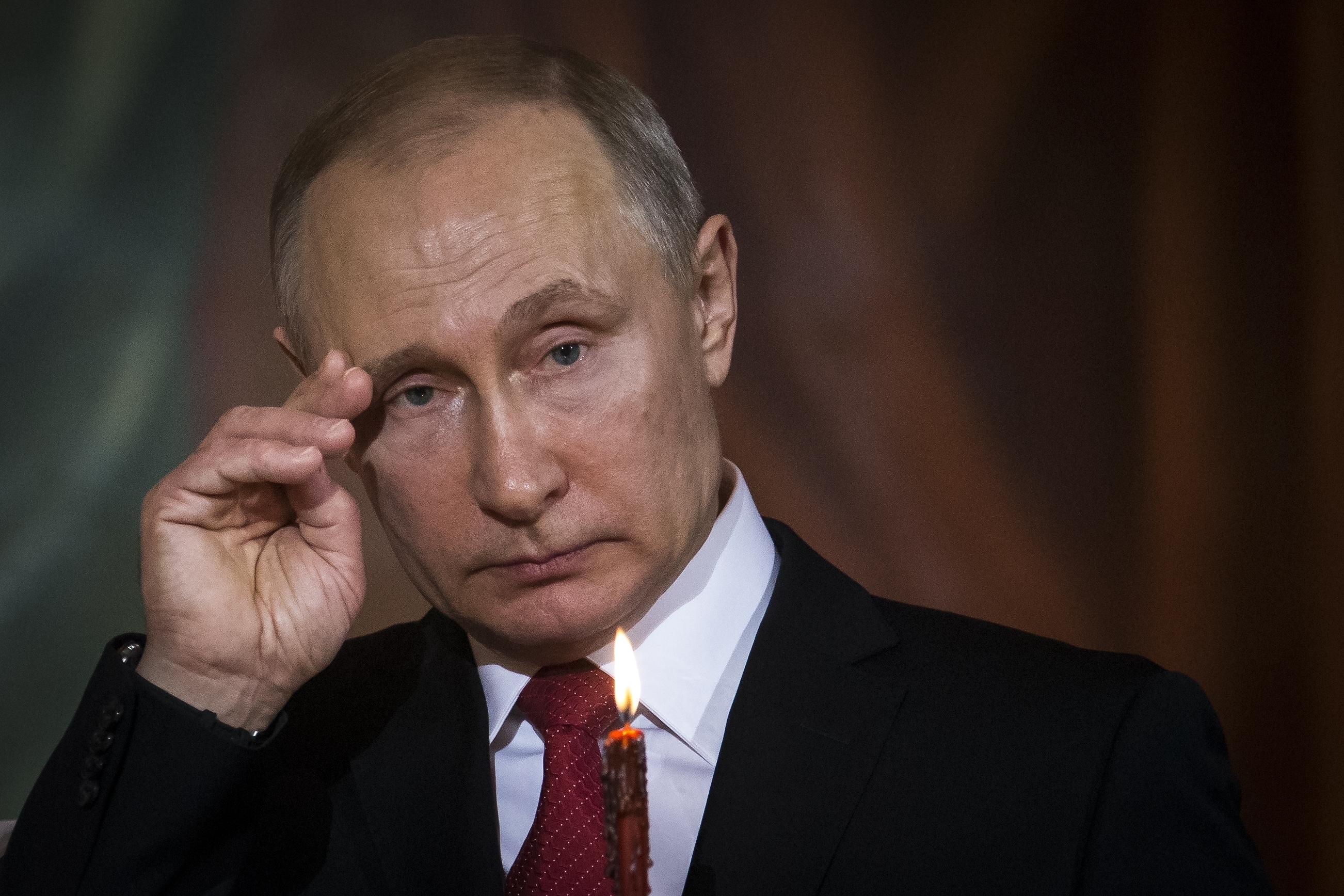 Vladimir Putin will be inaugurated on Monday for a six-year term (Alexander Zemlianichenko/AP)