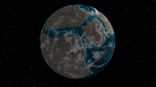 Ancient Earth Globe interactive map.
