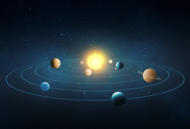 Solar system.