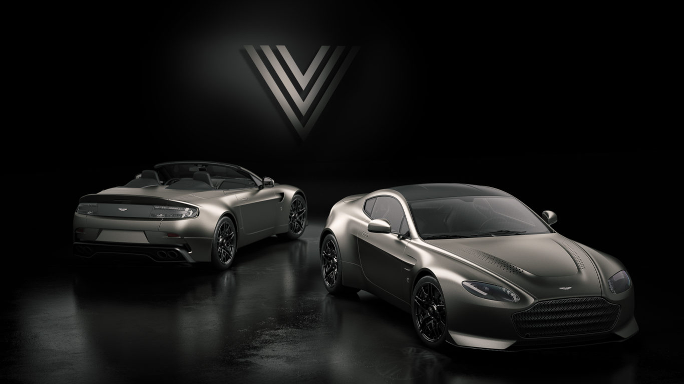 The Vantage utilises a powerful V12 engine