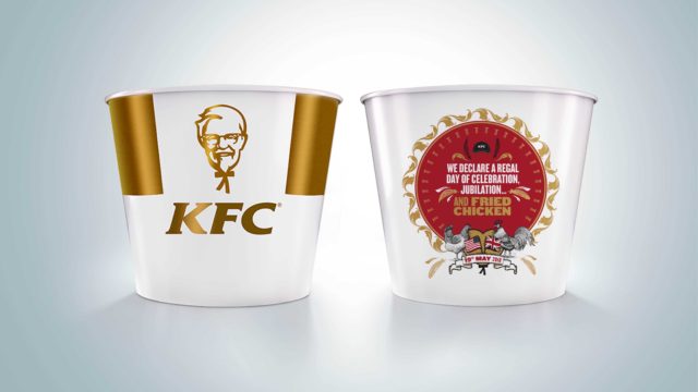 The KFC limited-edition commemorative bucket (KFC/PA wire)