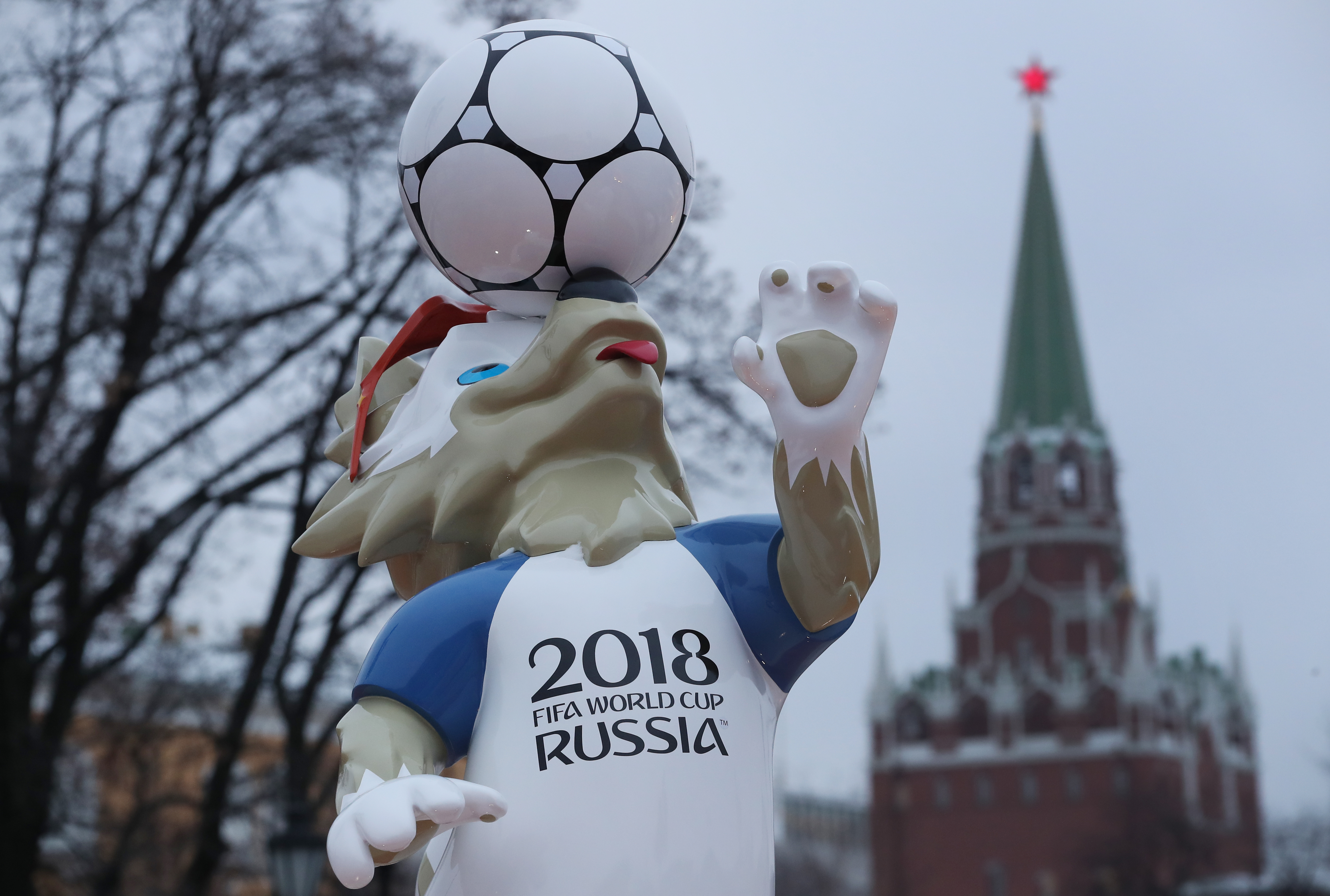 The 2018 World Cup mascot