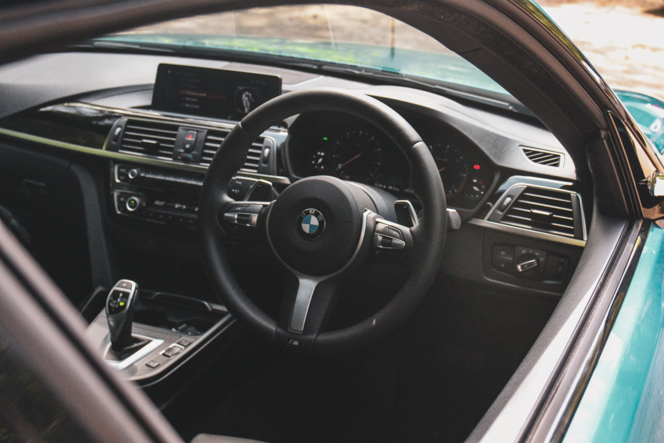 The BMW offers up one of the best seating positions around