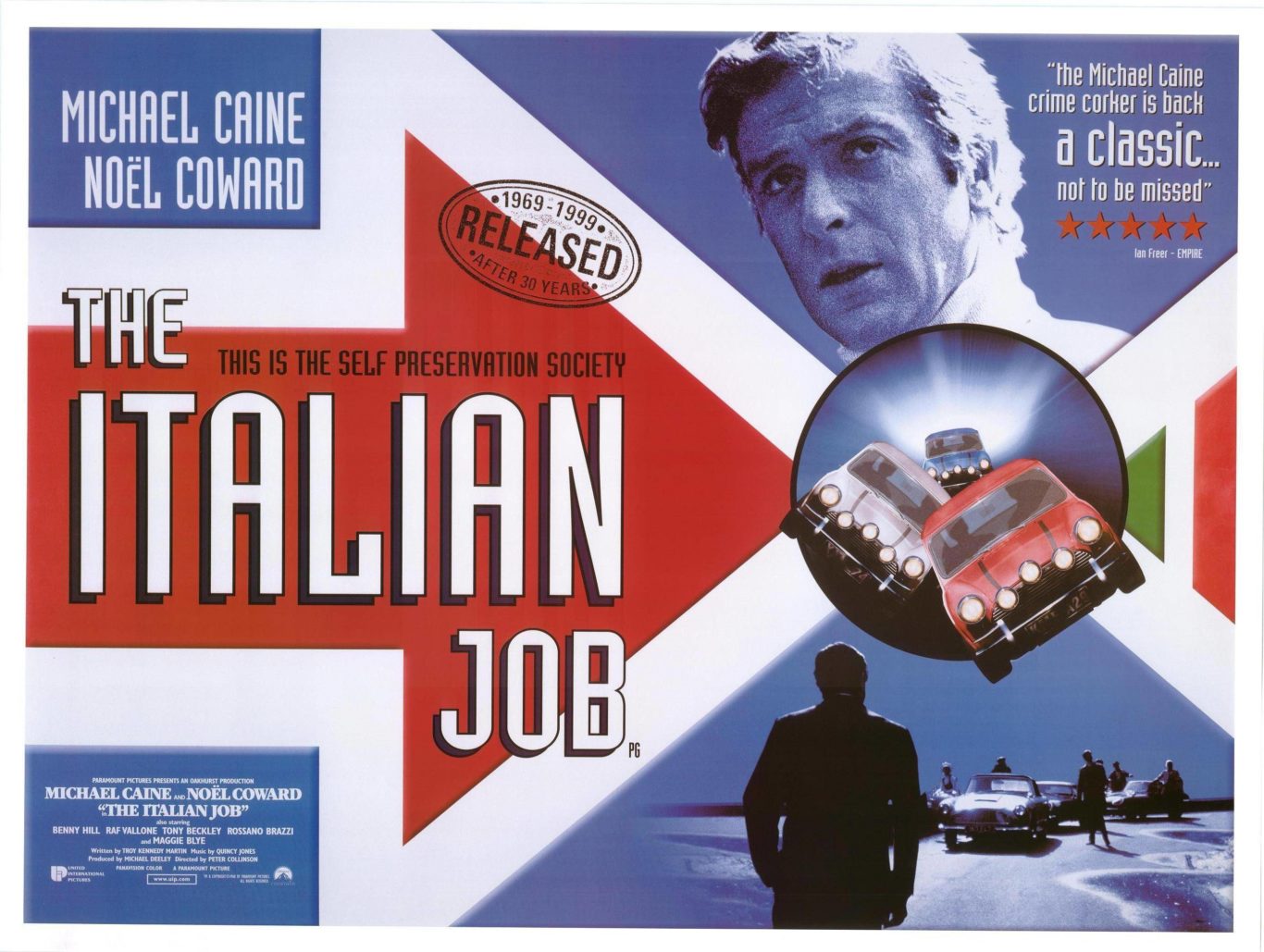 The Italian Job is one of the greatest UK films of all time