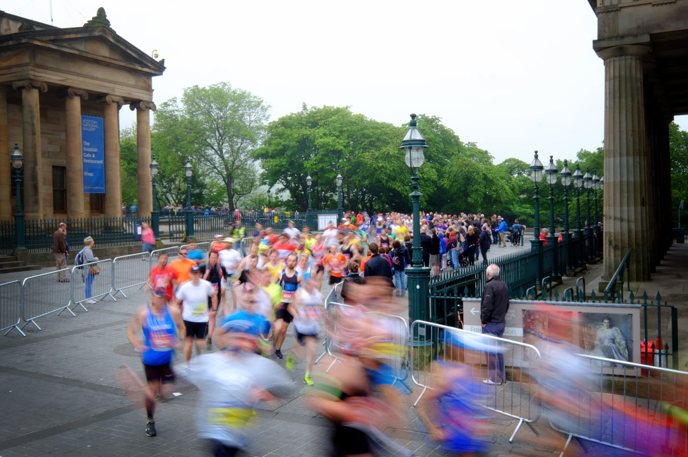 Around 35,000 people got involved over the weekend (Jane Barlow/PA)